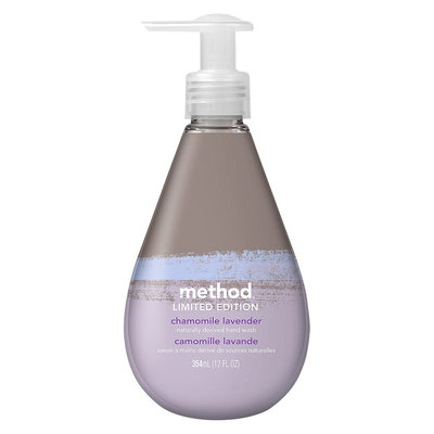 method gel hand wash limited edition chamomile lavender