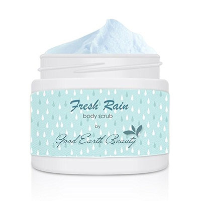 Body Scrub Fresh Rain - all natural sugar scrub by Good Earth Beauty