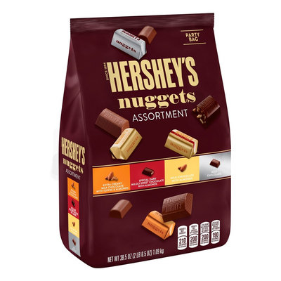 Hershey's Miniatures Hershey'S Nuggets Chocolates Assortment 38.5 oz 2 Pack