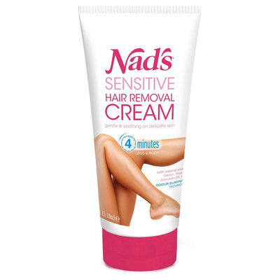Nads Sensitive Hair Removal Cream for Legs & Body - 5.1 oz