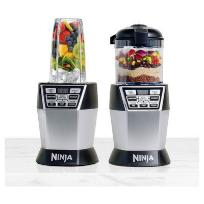 Nutri Ninja Auto iQ with Chopper - NN101, Black