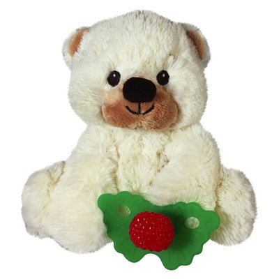 Razbaby Teether Cream (Ivory) Buddy Bear