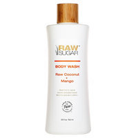 Raw Sugar Natural Body Wash Raw Coconut Mango 25 fl. oz
