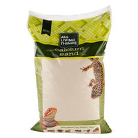 All Living Things® All-Natural Reptile Calcium Sand size: 20 Lb, Ivory