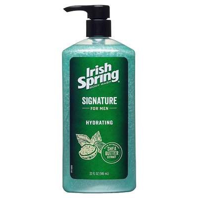 Irish Spring Signature for Men Hydrating Body Wash 32oz Pump