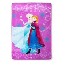 Frozen Bed Blanket (Twin) Multicolored - Disney, Multi-Colored