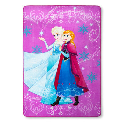 Frozen Bed Blanket (Twin) Multicolored - Disney, Multi-Colored