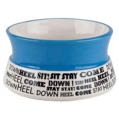 Housewares International AKC Commands Blue Pet Bowl - 6 in.