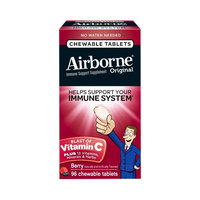Airbone Original Berry Immune Support Chewable Tablets - 96 Count