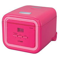 Tiger 3 Cup Electric Rice Cooker/Multi-Cooker, Pink