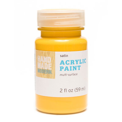 Plaid Enterprises, Inc. Hand Made Modern - 2oz Satin Acrylic Paint - Carrot