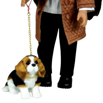 The Queen's Treasures Awsom Pets! Beagle Pup Fits 18 Girl Doll Accessories