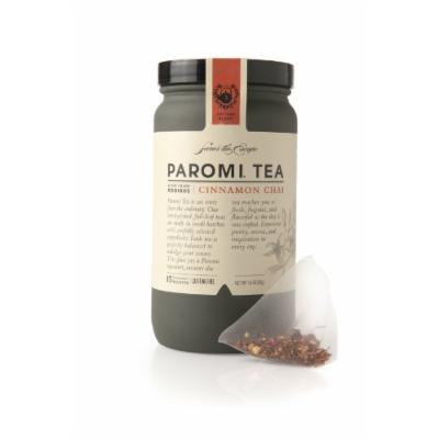 PAROMI TEA Cinnamon Chai Tea, Full-Leaf, 15-Count Tea Sachets, 13.28-Ounce Bottles (Pack of 3)