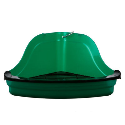 All Living Things® Scatterless Small Animal Litter Pan (Color Varies) size: Small