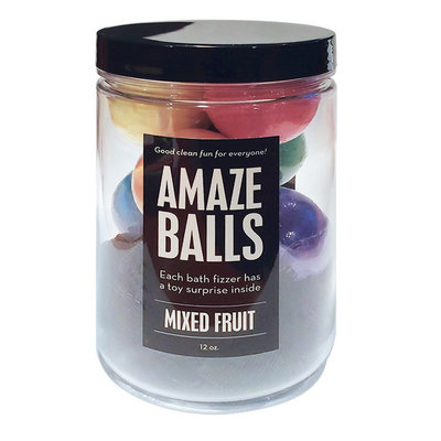 Da Bomb Amaze Balls Mixed Fruit Bath Fizzer 12 oz