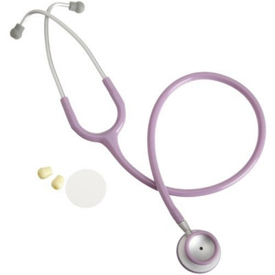 ADC Adscope Lite 609 Ultra Lightweight Clinician Stethoscope, 31 inch Length, Lavender