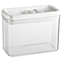 Felli Flip Tite 61oz Acrylic Rectangular Canister
