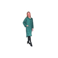 Scalpmaster Full Size Crinkle Nylon Uniform Snap Black