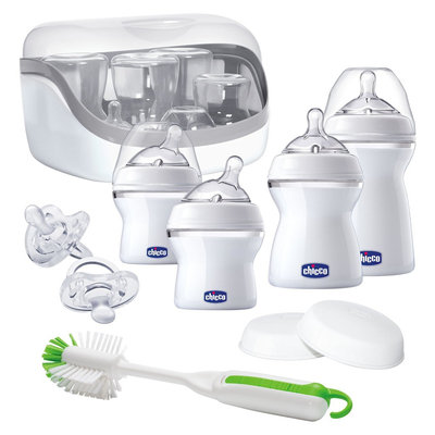 Chicco NaturalFit Gift Set - All You Need Starter Set, Medium Clear