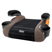 Chicco GoFit No Back Booster Car Seat-Caramel, Black