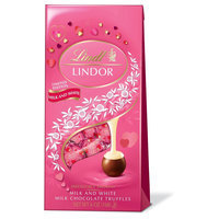 Lindt Lindor Milk and White Milk Chocolate Truffles