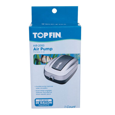 Top Fin® Aquarium Air Pump size: 20 gal