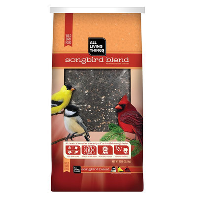 All Living Things® Songbird Blend Wild Bird Food size: 30 Lb