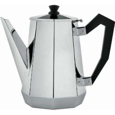 Alessi CA111 Ottagonale Coffee Pot, Black