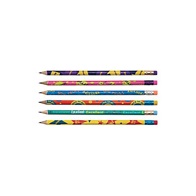 Office Depot(R) Brand Teacher Reward Pencils, #2, Assorted, Box Of 12