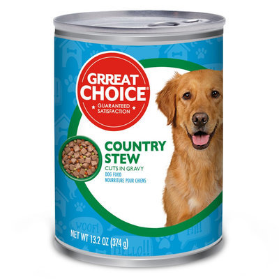 Grreat Choice® Country Stew Cuts Adult Dog Food size: 13.2 Oz