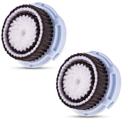 Procizion Replacement Facial Brush Heads Two Piece Refills for Delicate Skin