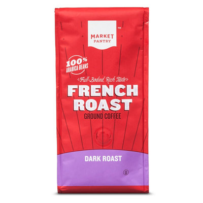 Dark French Roast Ground Coffee 12oz - Market Pantry