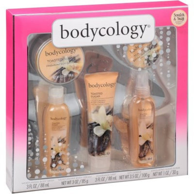 Bodycology Toasted Sugar Bath Gift Set, 5 pc