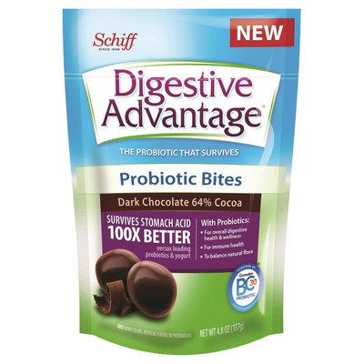Digestive Advantage Probiotic Bites Dark Chocolate - 25ct