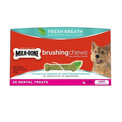 Milk Bone Brushing Chews Fresh Mini 14.14OZ