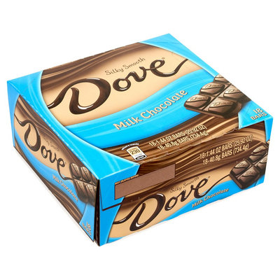 Dove Chocolate Dove Milk Chocolate 18 Count