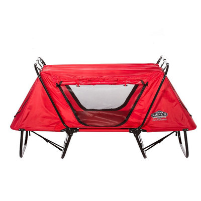 Kamp-Rite Red Kid's Tent Cot With Rain Fly