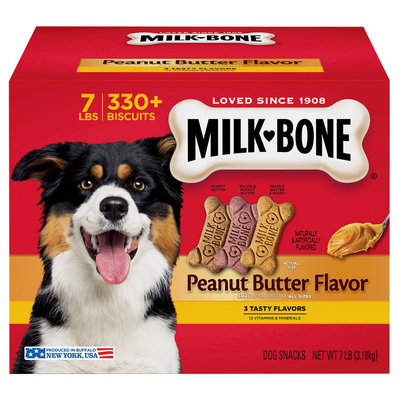 Milk Bone Milk-Bone Peanut Butter Flavor Dog Treats Variety Pack - Small/Medium - 7 lb.