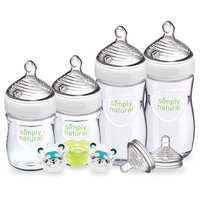Nuk Simply Natural Bottle Gift Set 2Pk, Clear