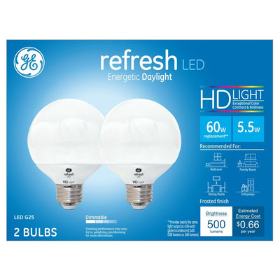 6 X 4.5 X 2 2 Count GE Led