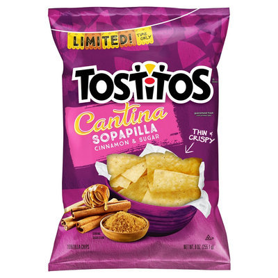 Tostitos® tostitos Thin & Crispy Cantina Sopapilla Cinnamon & Sugar Tortilla Chips