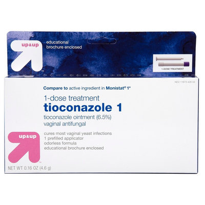 up & up Ticonazole Anti-fungal Cream - 1 day Treatment .16 oz