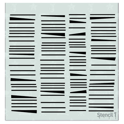 Stencil1 Thatched (6