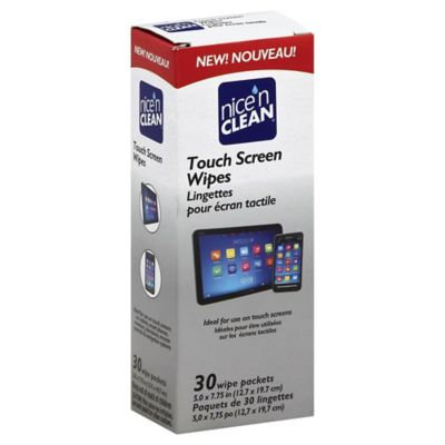Nice 'N Clean Touch Screen Wipes 30-Count Packets