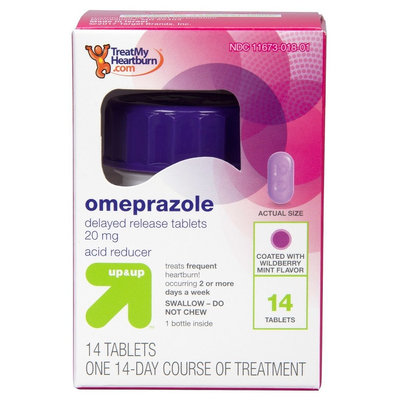 Esomeprazole Acid Reducer Tablets - Wild Berry Flavor - 14 ct - up & up