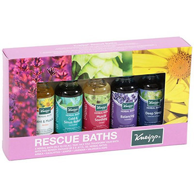 Kneipp Rescue Travel Baths 5 Piece Set