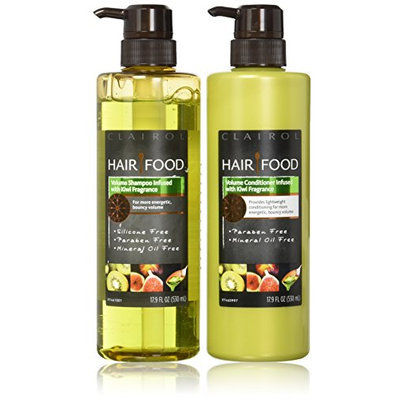 Clairol Hair Food Volume Shampoo & Conditioner Set Infused With Kiwi Fragrance