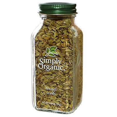 Simply Organic, Fennel Seeds, 1.90 oz (54 g) Simply Organic, Fennel Seeds, 1.90 oz (54 g) - 2pcs (Pack of 2)