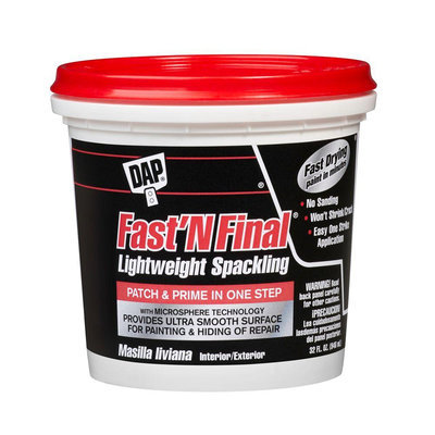 DAP 32-oz Fast N Final Lightweight Spackling 12142