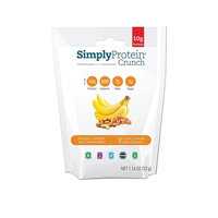 SimplyProtein Crunch, Banana Caramel and Cashew Nuts, Gluten-Free, 1.16 Ounce (Pack of 12)